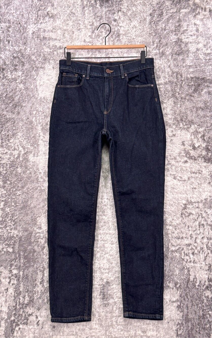 Mott & Bow Jeans 29 x 28 Womens Mom Fit Dark Wash Denim